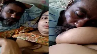Big boobs village aunty chuste uncle